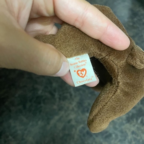TY Beanie Babies 1993 Chocolate Moose - Picture 5 of 7
